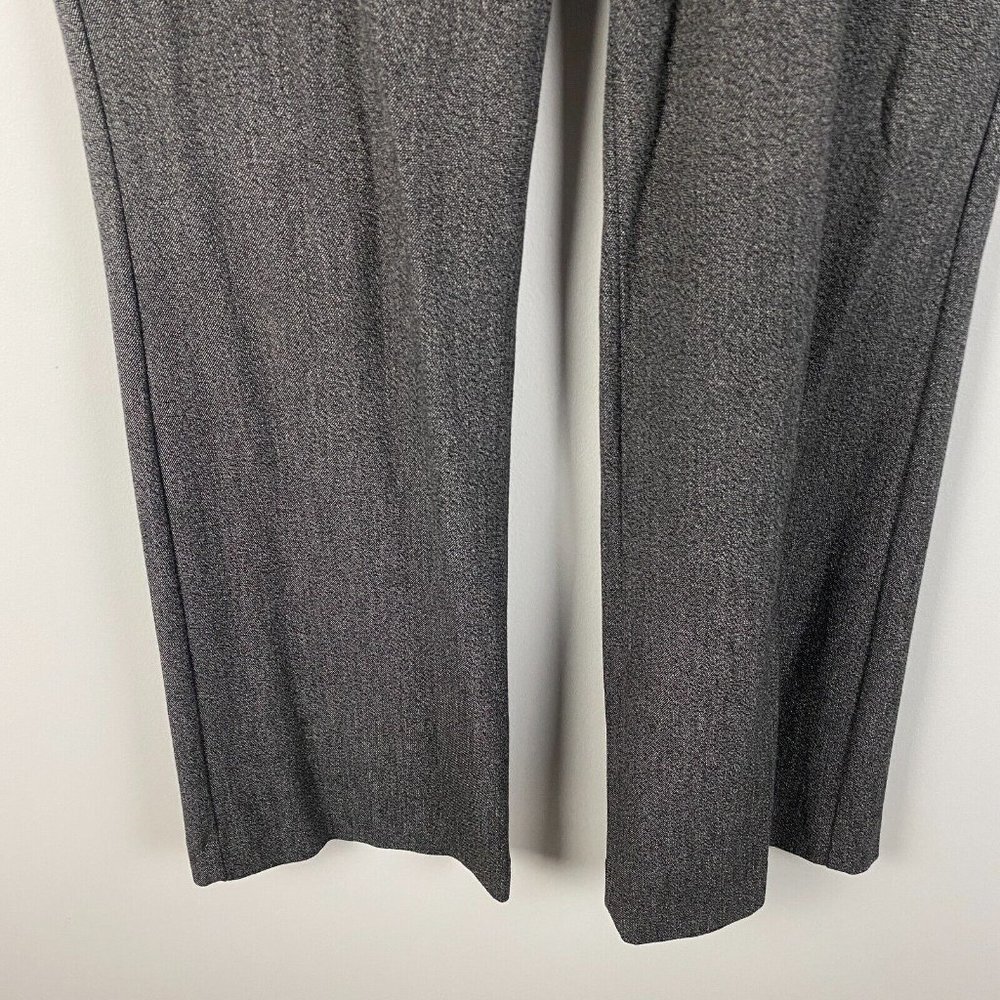 Express Editor Gray Boot Leg Pants Size 4 Gray Mi… - image 3